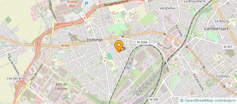 localisation de l'entreprise SYNDIC COPROPRIETE RES LES PEUPLIERS à LILLE