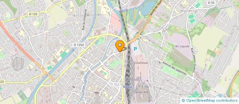 localisation de l'entreprise SYNDIC COPROPRIETE RES LES TEMPLIERS  DOUAI