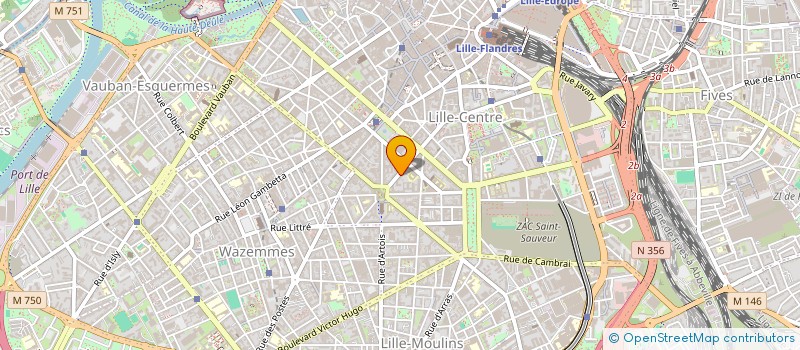 localisation de l'entreprise SYNDIC COPROPRIETE RES LOGIS VALMY à LILLE