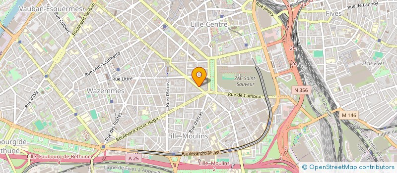 localisation de l'entreprise SYNDIC COPROPRIETE RES MAC MAHON à LILLE