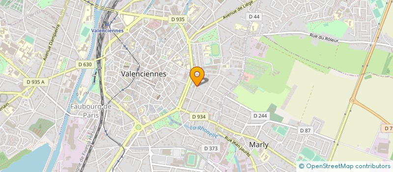localisation de l'entreprise SYNDIC COPROPRIETE RES MILHOMME à VALENCIENNES