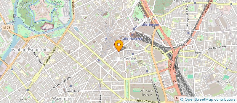 localisation de l'entreprise SYNDIC COPROPRIETE RES MOLINEL DELESALLE à LILLE