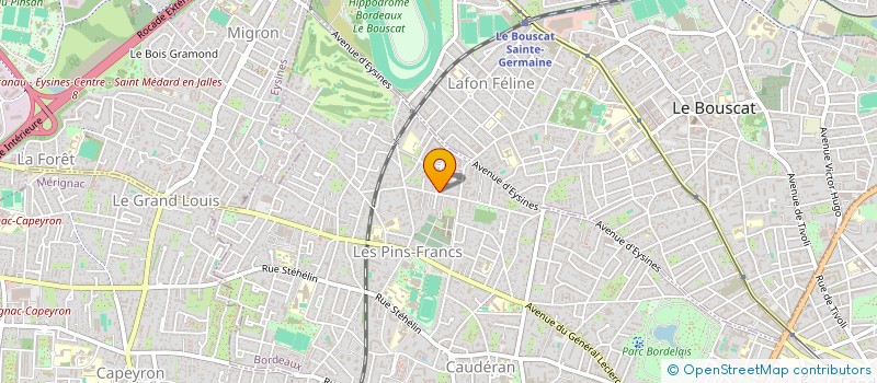 localisation de l'entreprise SYNDIC COPROPRIETE RES MURAT  BORDEAUX