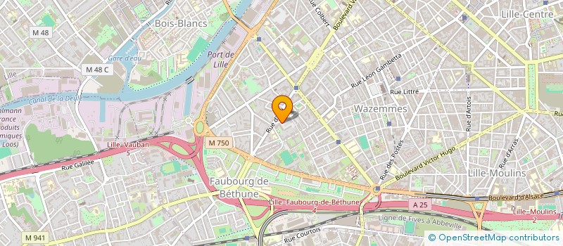 localisation de l'entreprise SYNDIC COPROPRIETE RES PARC D ISLY à LILLE