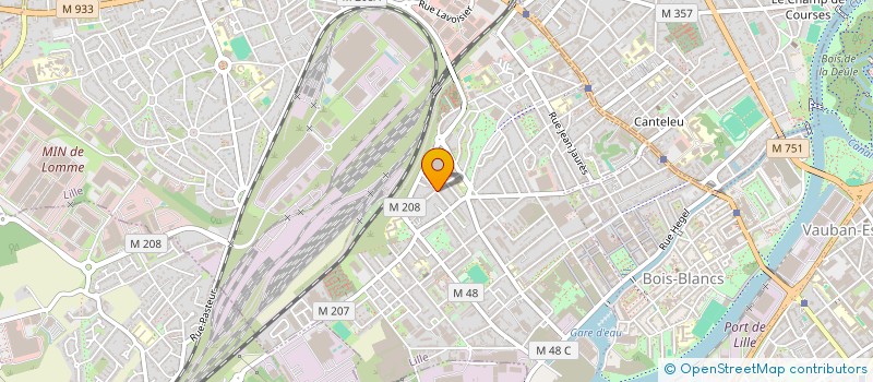 localisation de l'entreprise SYNDIC COPROPRIETE RES PARIS MOLINEL TER à LILLE
