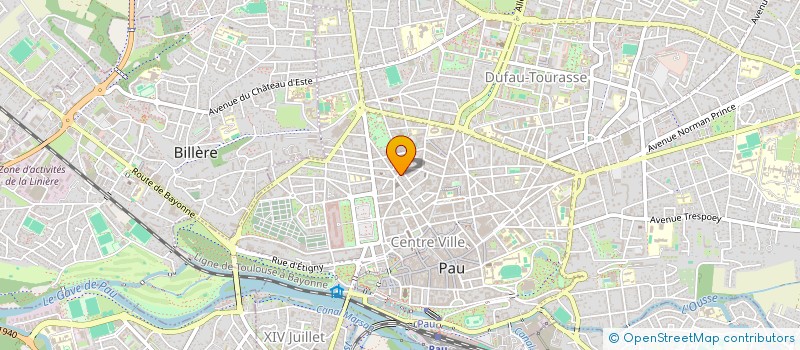 localisation de l'entreprise SYNDIC COPROPRIETE RES PASTEUR à PAU