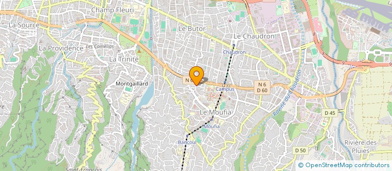 localisation de l'entreprise SYNDIC COPROPRIETE RES PIERRE ET MARIE à SAINT-DENIS