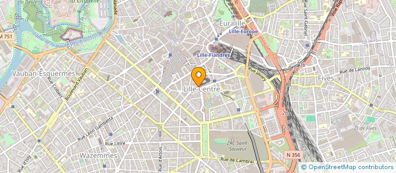 localisation de l'entreprise SYNDIC COPROPRIETE RES PLEINE VILLE à LILLE