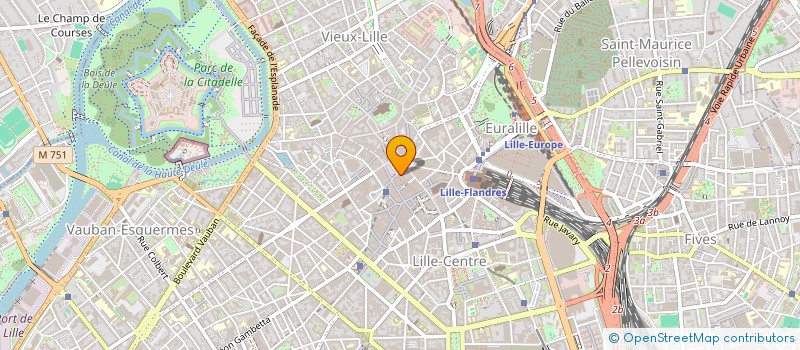 localisation de l'entreprise SYNDIC COPROPRIETE RES POINT CENTRAL à LILLE