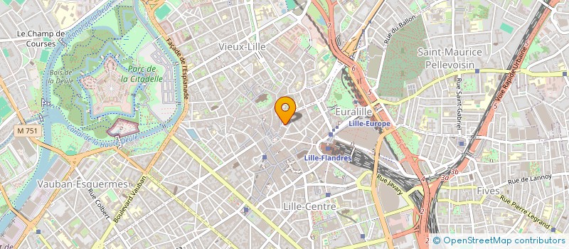 localisation de l'entreprise SYNDIC COPROPRIETE RES ROYAL HOTEL à LILLE