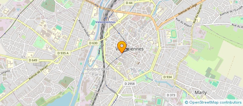 localisation de l'entreprise SYNDIC COPROPRIETE RES SIMON LEBOUCQ à VALENCIENNES