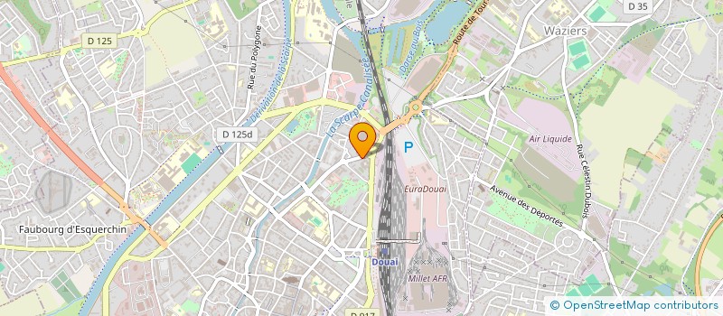 localisation de l'entreprise SYNDIC COPROPRIETE RES ST MICHEL  DOUAI