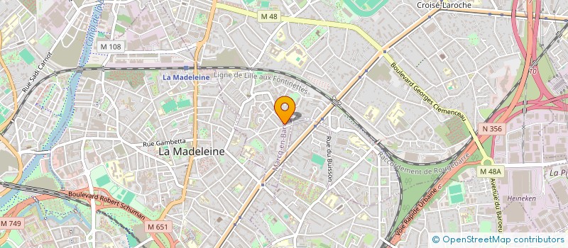 localisation de l'entreprise SYNDIC COPROPRIETE RES ST VALBERT à MARCQ-EN-BARŒUL