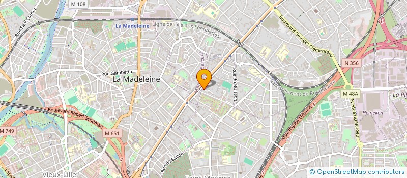 localisation de l'entreprise SYNDIC COPROPRIETE RES TUILERIES à LILLE