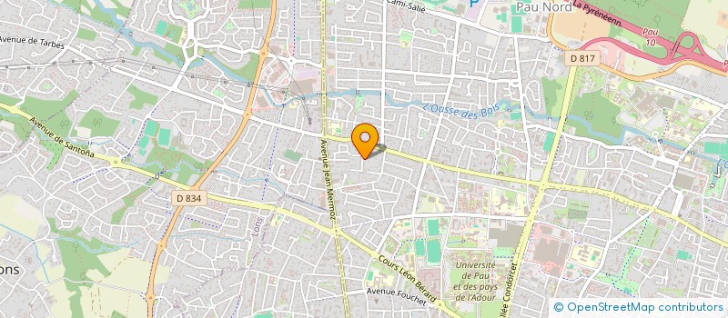 localisation de l'entreprise SYNDIC COPROPRIETE RES VALLEE HEUREUSE à PAU