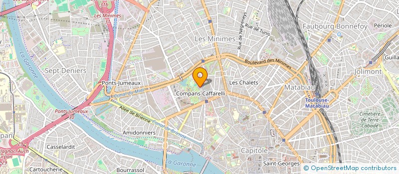 localisation de l'entreprise SYNDIC.COPROPRIETE RESIDENCE COMPANS 14 à TOULOUSE