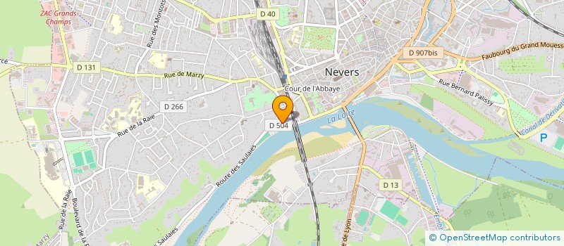 localisation de l'entreprise SYNDIC COPROPRIETE RESIDENCE DES EDUENS à NEVERS