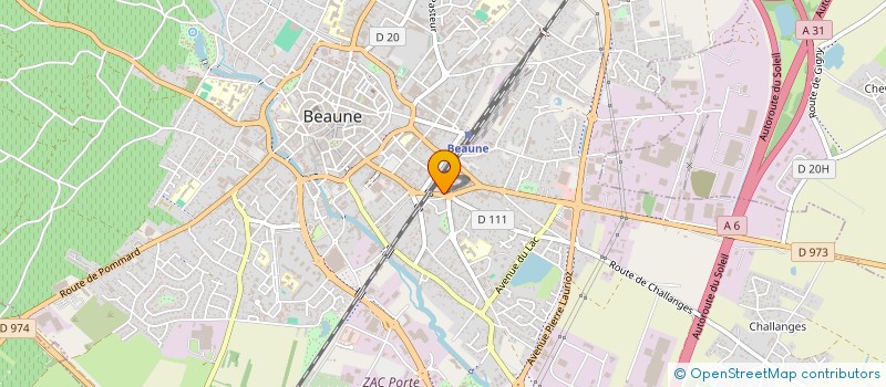 localisation de l'entreprise SYNDIC COPROPRIETE RESIDENCE LE VERGERET à BEAUNE
