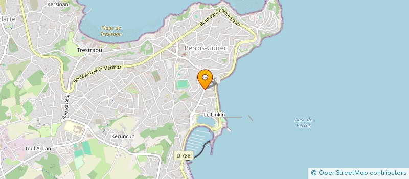 localisation de l'entreprise SYNDIC COPROPRIETE RESIDENCE LES BLEUETS à PERROS-GUIREC