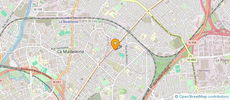 localisation de l'entreprise SYNDIC COPROPRIETE RESIDENCE LONGCHAMP à LILLE