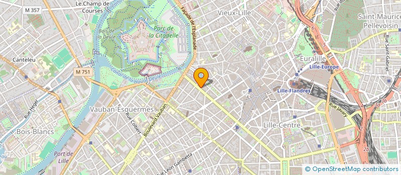 localisation de l'entreprise SYNDIC COPROPRIETE RESIDENCE MAUPASSANT à LILLE