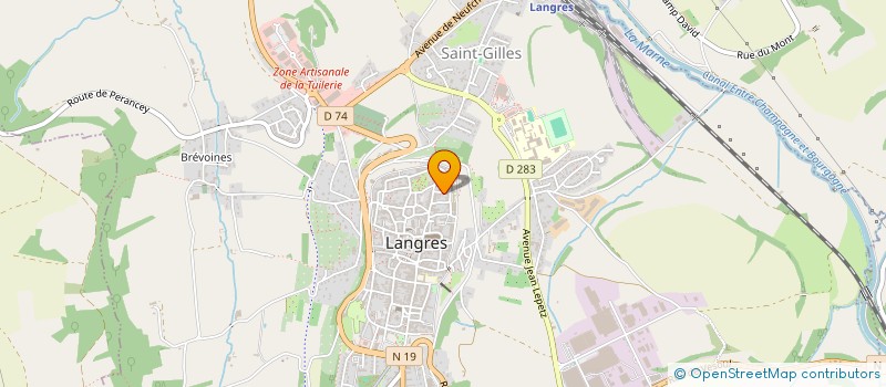 localisation de l'entreprise SYNDIC COPROPRIETE RESIDENCE RENAISSANCE à LANGRES