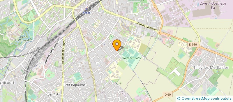 localisation de l'entreprise SYNDIC COPROPRIETE RESIDENCE SULLY à ARRAS