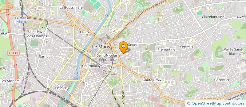 localisation de l'entreprise SYNDIC COPROPRIETE RESIDENCE TASCHER  LE MANS