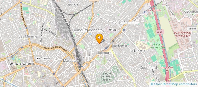 localisation de l'entreprise SYNDIC COPROPRIETE RESIDENCE TOLOSA II à TOULOUSE