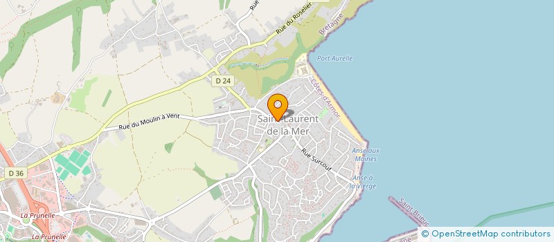 localisation de l'entreprise SYNDIC COPROPRIETE RUE DU PORT HOREL  PLERIN