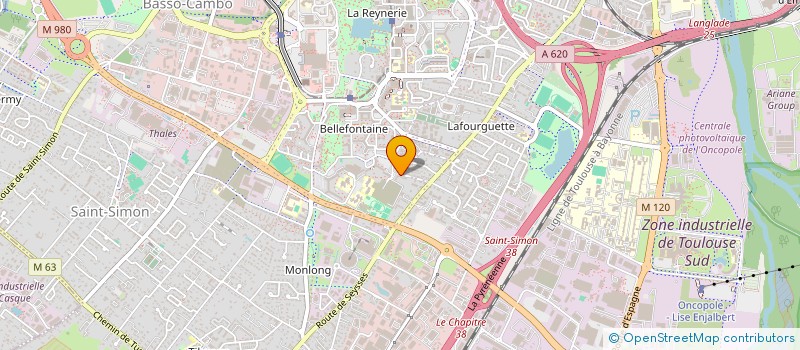 localisation de l'entreprise SYNDIC COPROPRIETE SILET II  TOULOUSE
