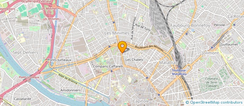 localisation de l'entreprise SYNDIC COPROPRIETE SOUMET à TOULOUSE