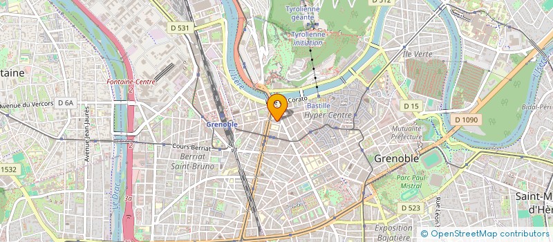 localisation de l'entreprise SYNDIC COPROPRIETE VERMOREL  GRENOBLE