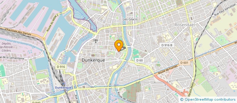 localisation de l'entreprise SYNDIC COPROPRIETTE RES MARINE à DUNKERQUE