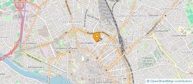 localisation de l'entreprise SYNDIC COPRORIETAIRES BORIOS  TOULOUSE