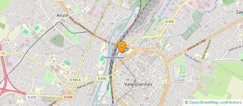 localisation de l'entreprise SYNDIC COPRPRIETE 10 RUE DES MONNAYEURS à VALENCIENNES