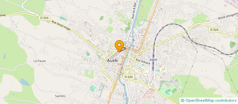 localisation de l'entreprise SYNDIC CORPROPRIETAIRE RESIDENCE KLEBER  AUCH