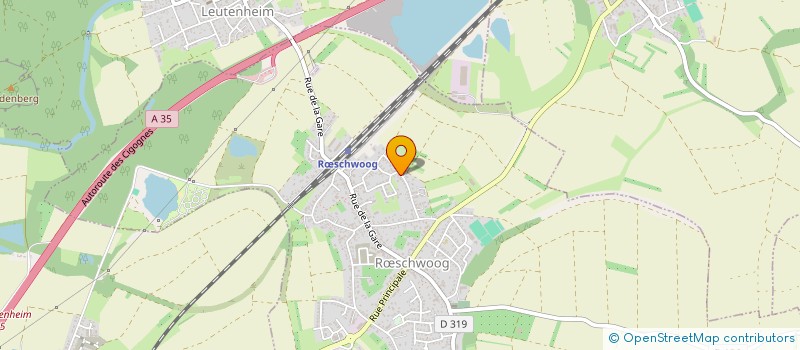 localisation de l'entreprise SYNDIC COUR NEUVE 41 A 47 RUE NEUVE  RSCHWOOG