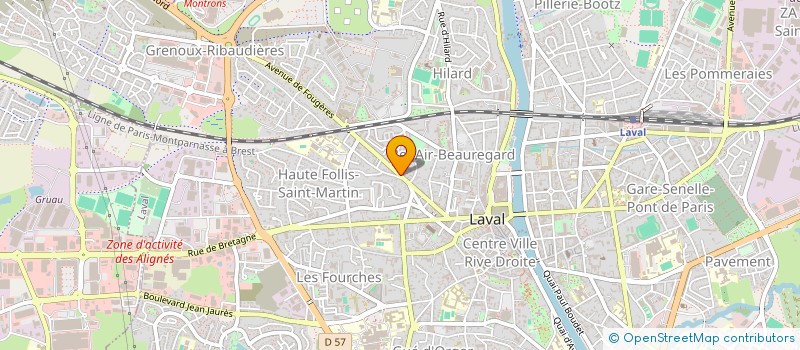 localisation de l'entreprise SYNDIC DE CO PROPRIETE à LAVAL