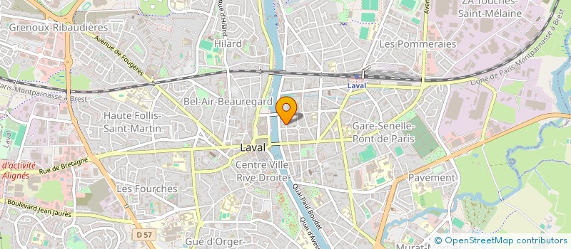 localisation de l'entreprise SYNDIC DE CO-PROPRIETE à LAVAL