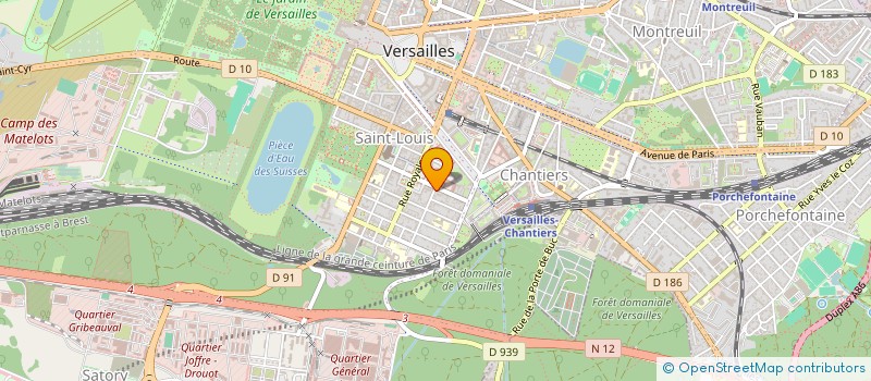 localisation de l'entreprise SYNDIC DE COP 1 TER R SAINT MEDERIC  VERSAILLES