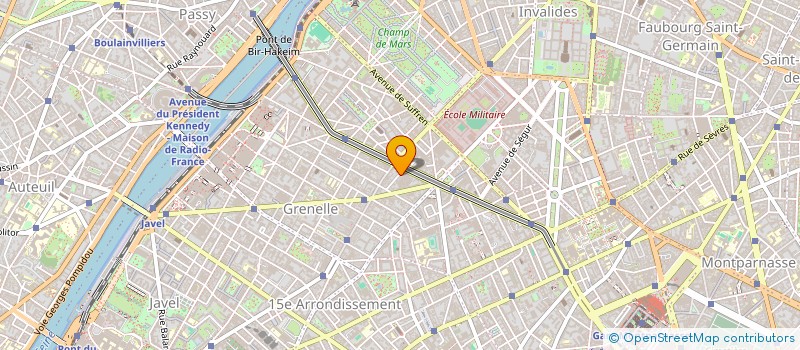 localisation de l'entreprise SYNDIC DE COPR 3 RUE DE L AVRE 75015 PARIS  PARIS