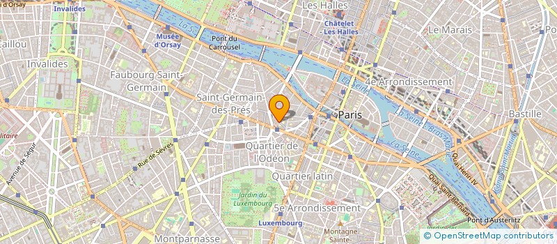 localisation de l'entreprise SYNDIC DE COPR DU 1 3 COUR DE ROHAN 75006 PARIS  PARIS