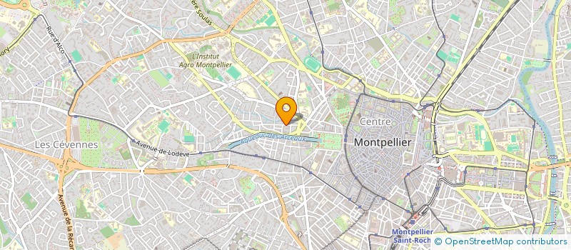 localisation de l'entreprise SYNDIC DE COPRO 11 R MARCEL DE SERRES à MONTPELLIER