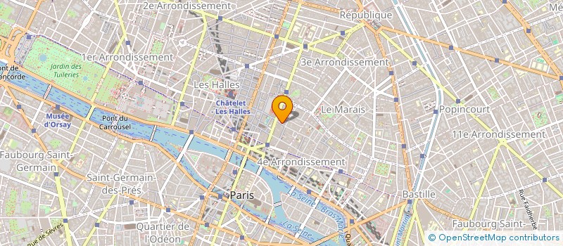 localisation de l'entreprise SYNDIC DE COPRO 12 RUE SAINT MERRI  PARIS