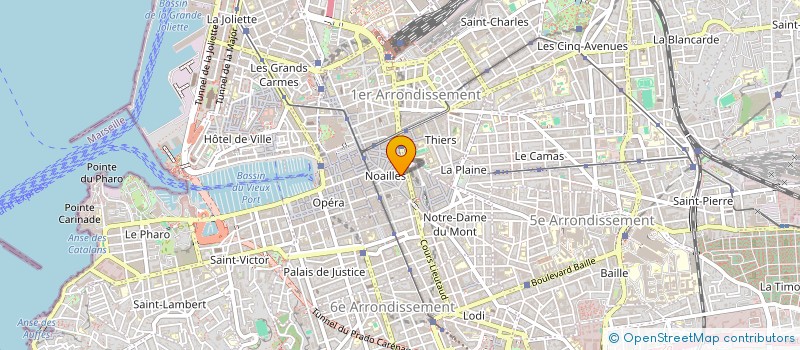 localisation de l'entreprise SYNDIC DE COPRO 16 RUE CHATEAUREDON  MARSEILLE