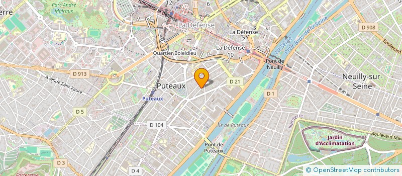 localisation de l'entreprise SYNDIC DE COPRO 19 R ROQUE DE FILLOL  PUTEAUX