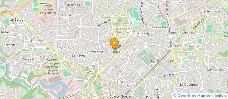 localisation de l'entreprise SYNDIC DE COPRO 2 R C FREINET à BREST