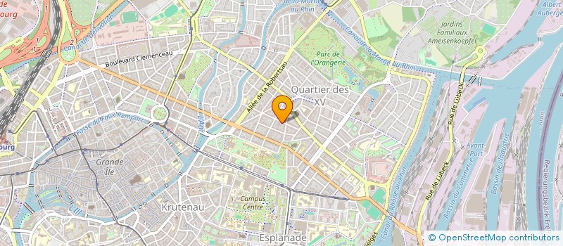 localisation de l'entreprise SYNDIC.DE COPRO 40 RUE GEILER à STRASBOURG