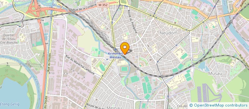 localisation de l'entreprise SYNDIC DE COPRO 8-10 RUE STE CECILE à STRASBOURG